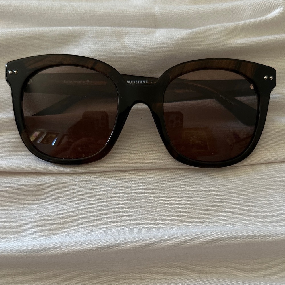 Elegant Black Sunglasses by Kate Spade